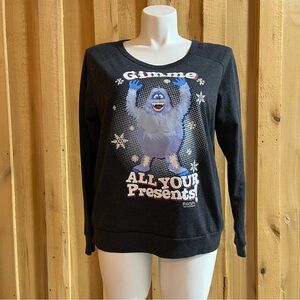 Rudolph The Red Nose Reindeer JUNIOR Sweatshirt XXG Gently Used